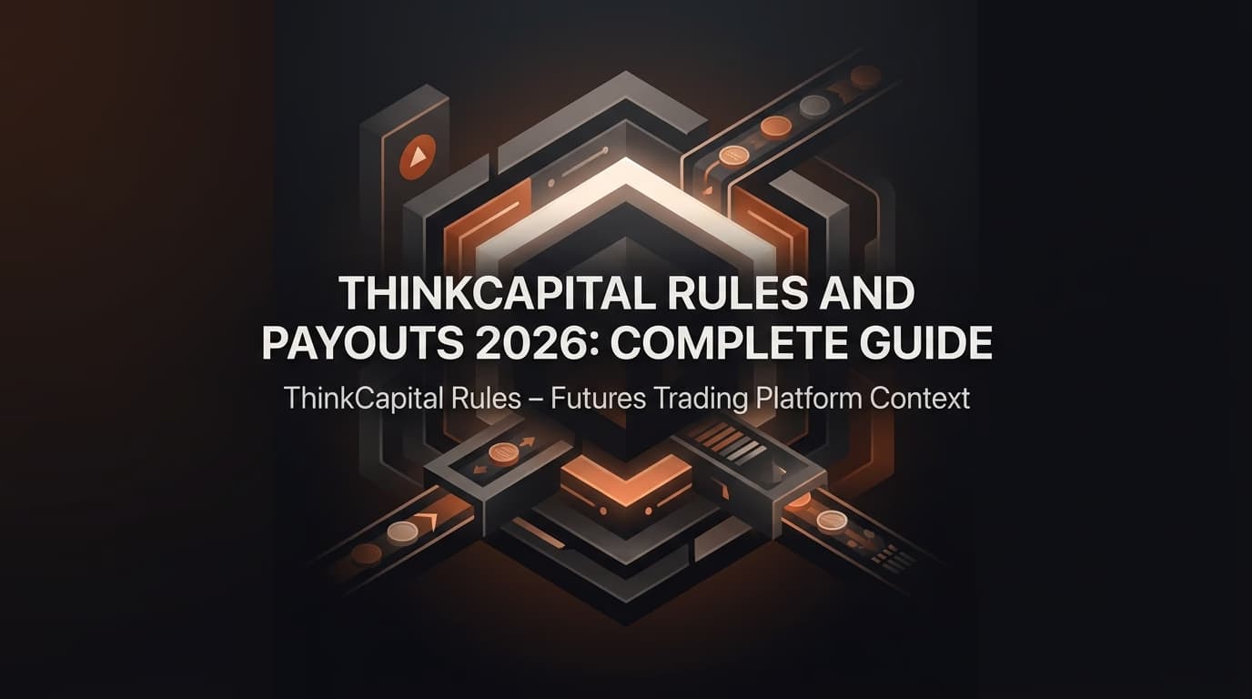 ThinkCapital Rules and Payouts 2026: Complete Guide — Thinkcapital rules — futures trading platform context, abstract editorial illustration