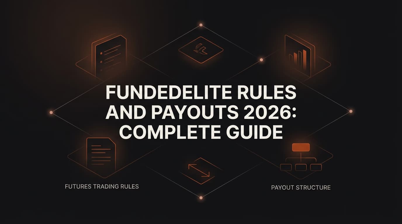 FundedElite Rules and Payouts 2026: Complete Guide — Fundedelite rules — futures trading platform context, abstract editorial illustration