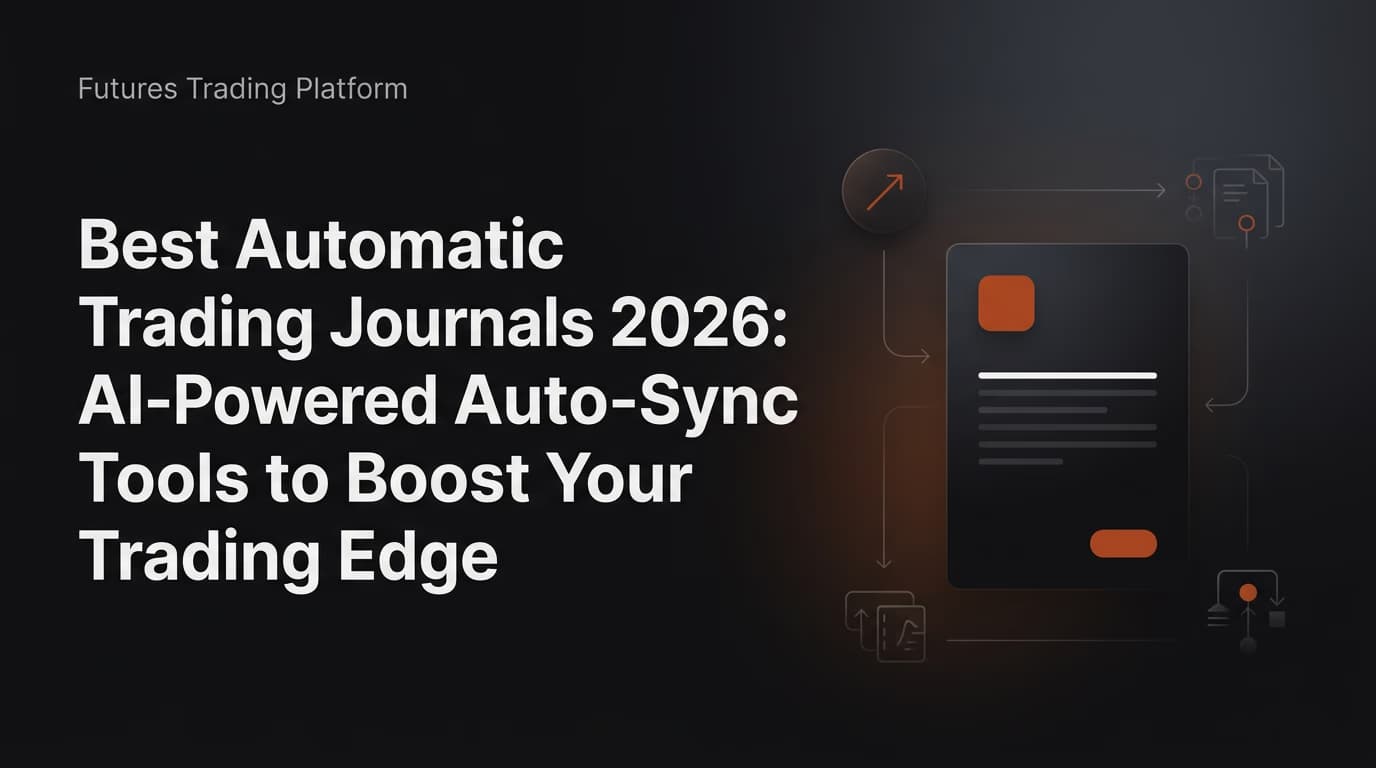 Best Automatic Trading Journals 2026: AI-Powered Auto-Sync Tools to Boost Your Trading Edge — automatic trade journal — futures trading platform context, abstract editorial illustration
