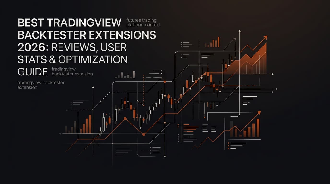 Best TradingView Backtester Extensions 2026: Reviews, User Stats & Optimization Guide — tradingview backtester extension — futures trading platform context, abstract editorial illustration
