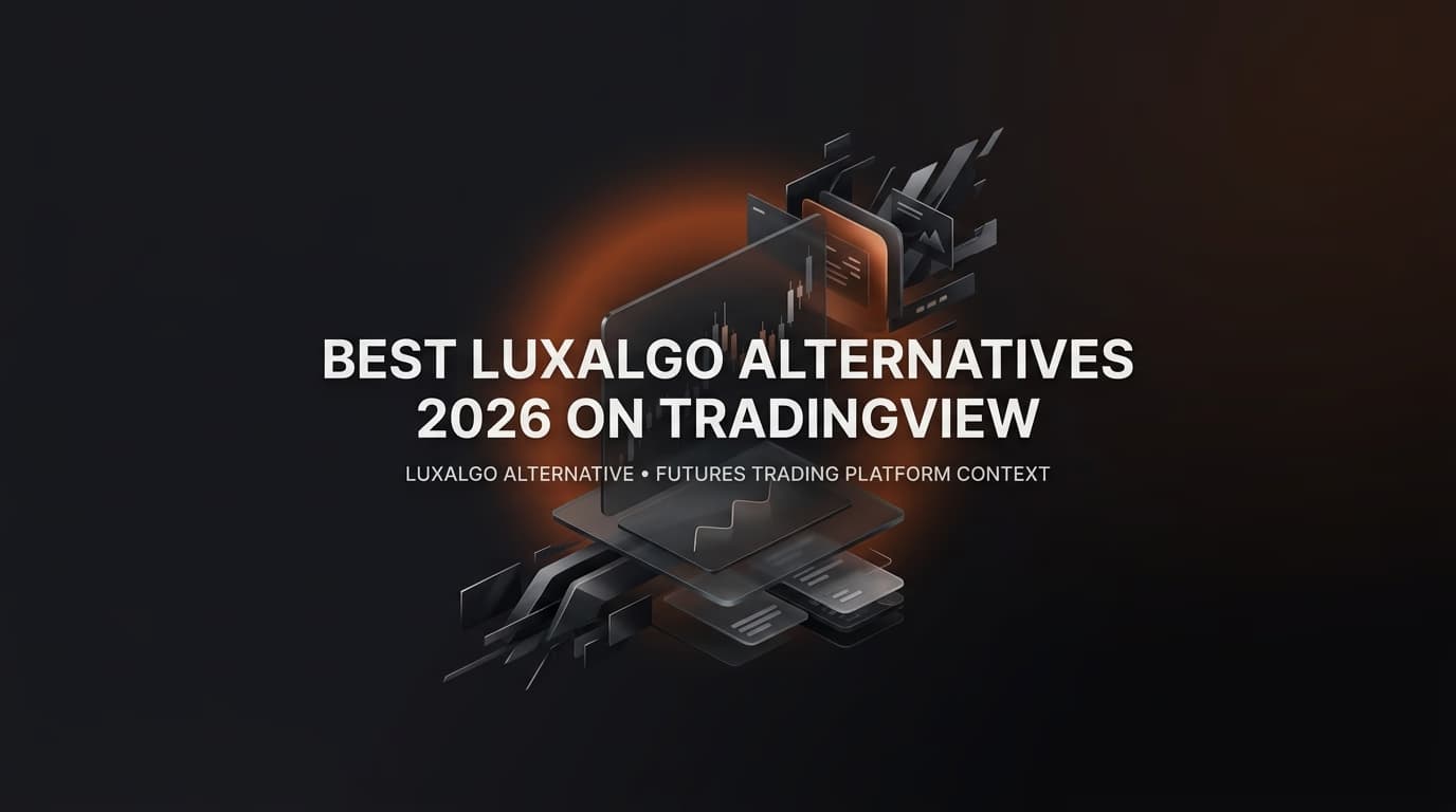 Best LuxAlgo Alternatives 2026 on TradingView — luxalgo alternative — futures trading platform context, abstract editorial illustration