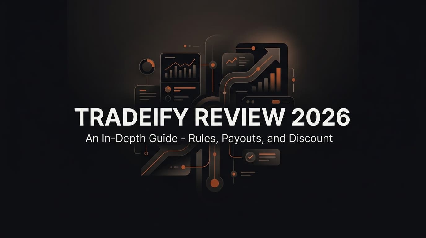 Tradeify Review 2026: An In-Depth Guide - Rules, Payouts, and Discount — Tradeify payout — futures trading platform context, abstract editorial illustration