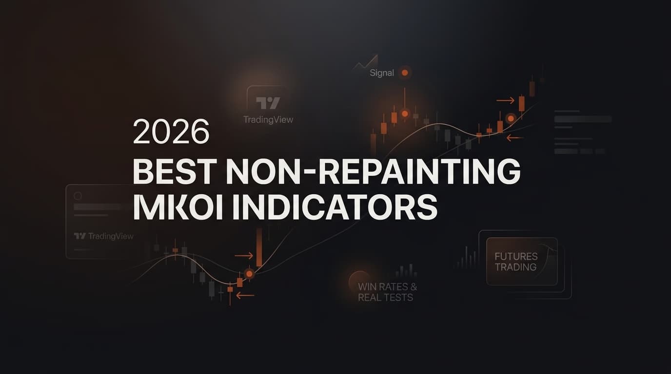 Best Non-Repainting Indicators 2026: TradingView & MT4 Reviews, Win Rates & Real Tests — non-repainting indicators — futures trading platform context, abstract editorial illustration