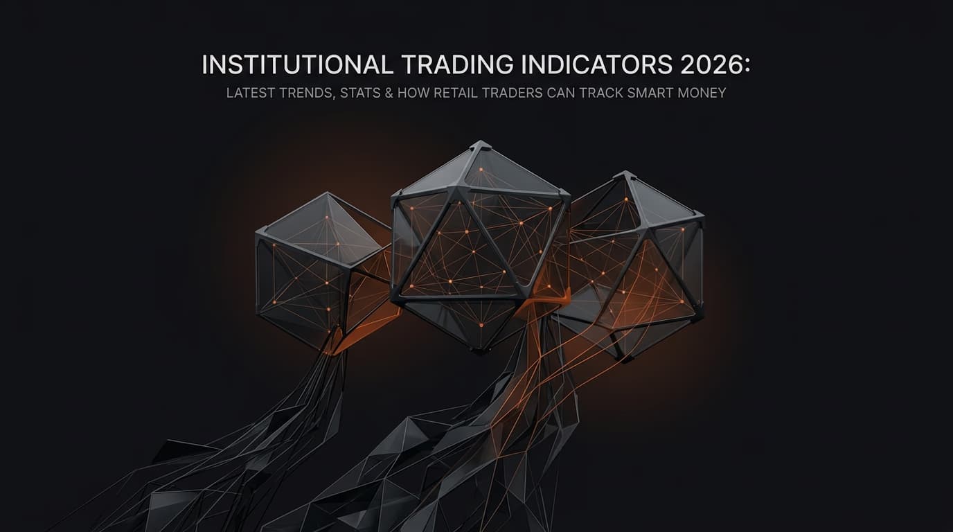 Institutional Trading Indicators 2026: Latest Trends, Stats & How Retail Traders Can Track Smart Money — institutional trading indicators — futures trading platform context, abstract editorial illustration