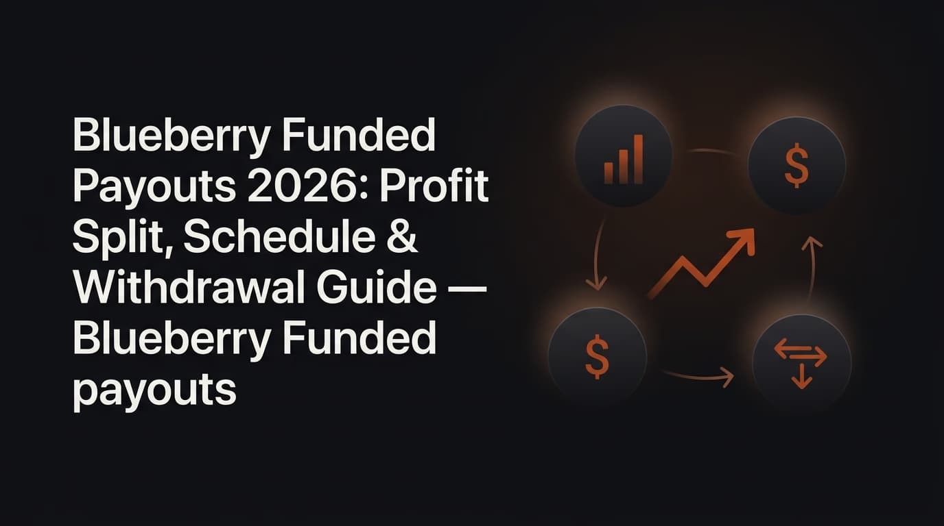 Blueberry Funded Payouts 2026: Profit Split, Schedule & Withdrawal Guide — Blueberry Funded payouts — futures trading platform context, abstract editorial illustration
