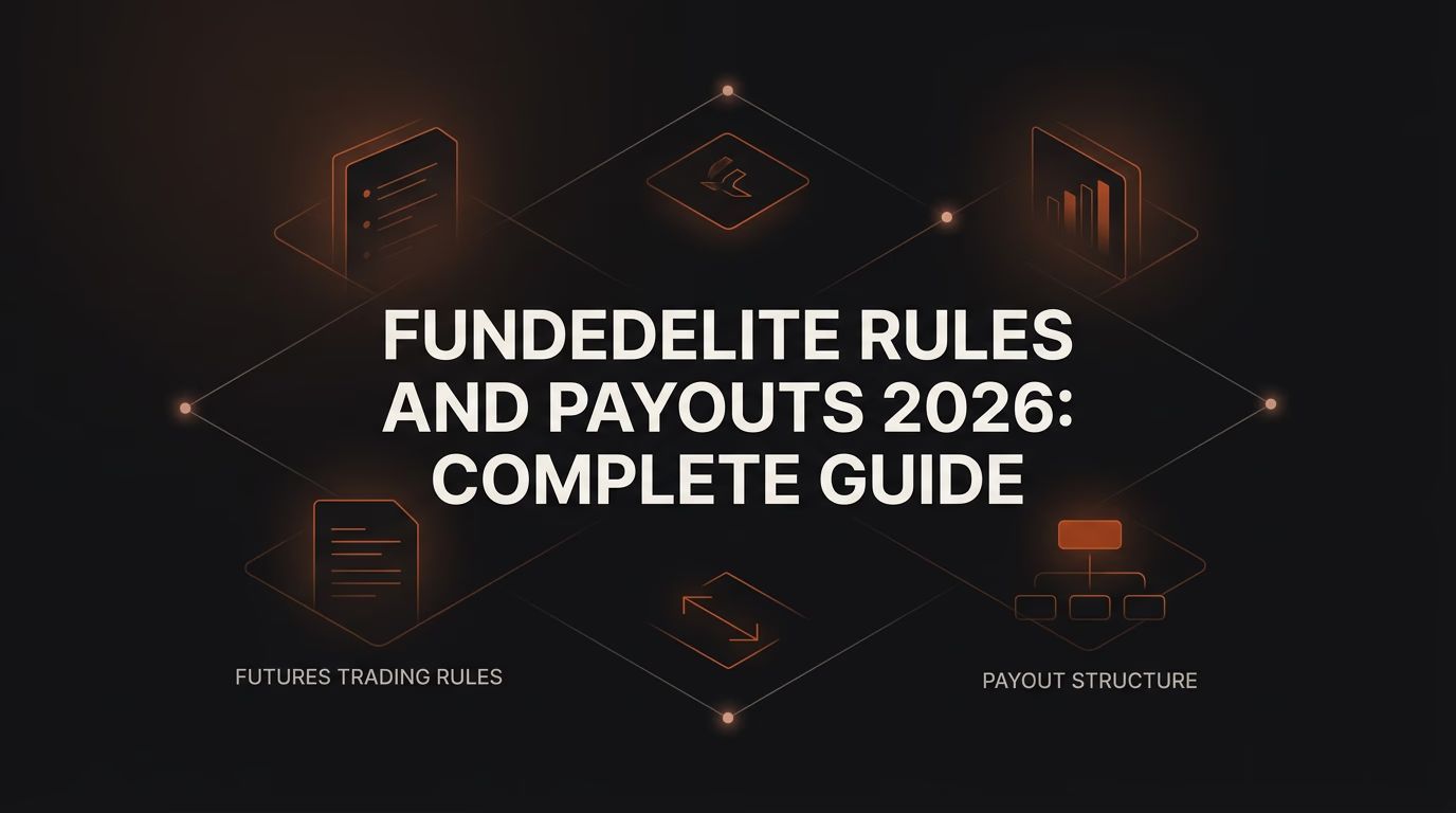 FundedElite Rules and Payouts 2026: Complete Guide — Fundedelite rules — futures trading platform context, abstract editorial illustration