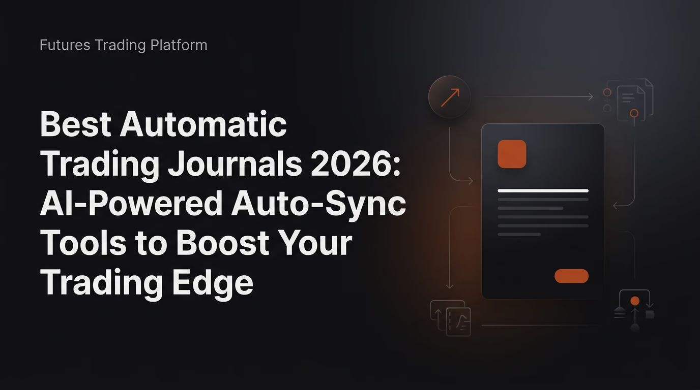 Best Automatic Trading Journals 2026: AI-Powered Auto-Sync Tools to Boost Your Trading Edge — automatic trade journal — futures trading platform context, abstract editorial illustration