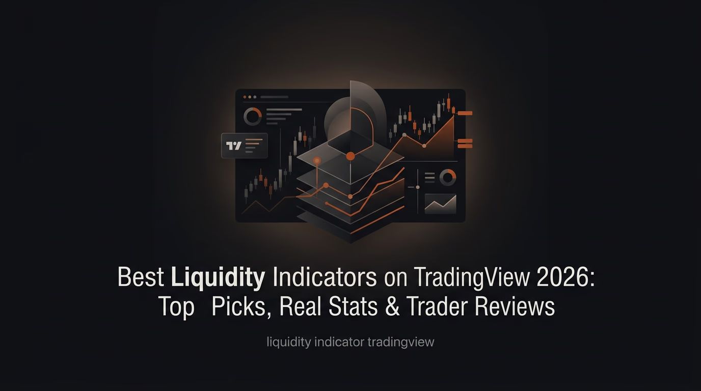 Best Liquidity Indicators on TradingView 2026: Top Picks, Real Stats & Trader Reviews — liquidity indicator tradingview — futures trading platform context, abstract editorial illustration
