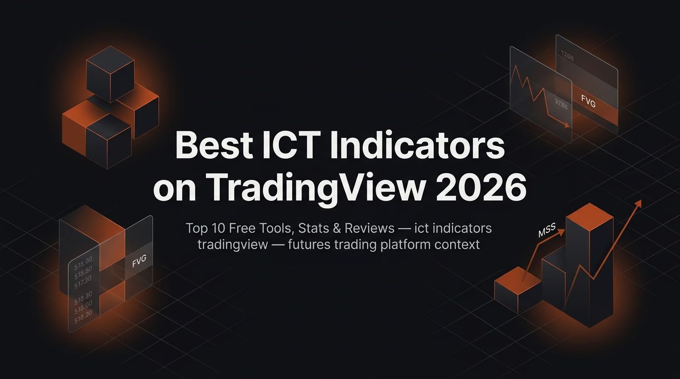 Best ICT Indicators on TradingView 2026: Top 10 Free Tools, Stats & Reviews — ict indicators tradingview — futures trading platform context, abstract editorial illustration
