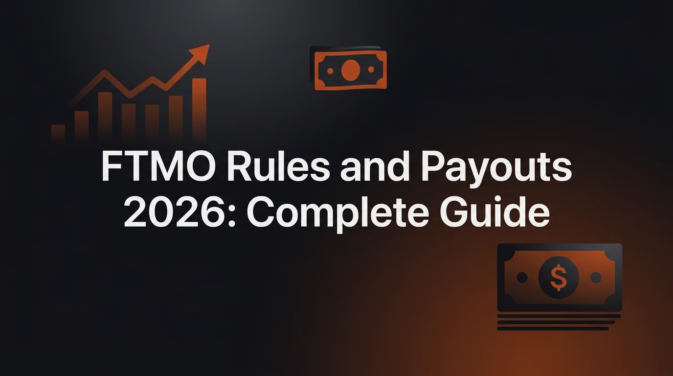 FTMO Rules and Payouts 2026: Complete Guide — Ftmo rules — futures trading platform context, abstract editorial illustration