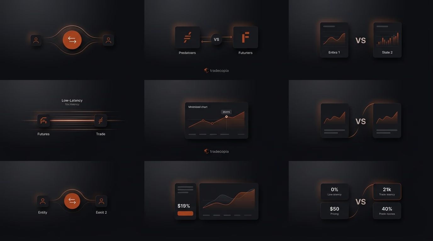 Tradecopia 2026 Review: Best Trade Copier for Futures Prop Traders? Latency, Pricing & Comparisons — tradecopia — futures trading platform context, abstract editorial illustration