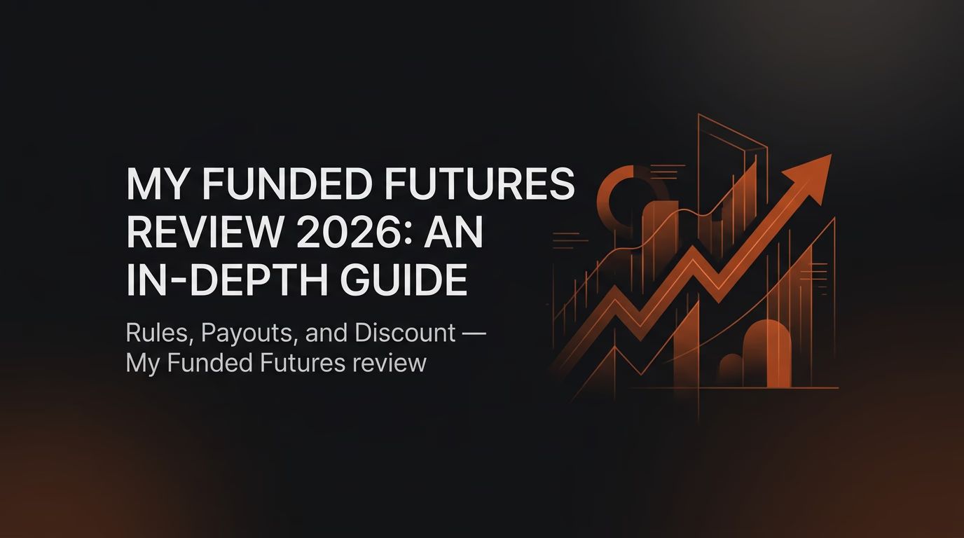 My Funded Futures Review 2026: An In-Depth Guide - Rules, Payouts, and Discount — My Funded Futures review — futures trading platform context, abstract editorial illustration