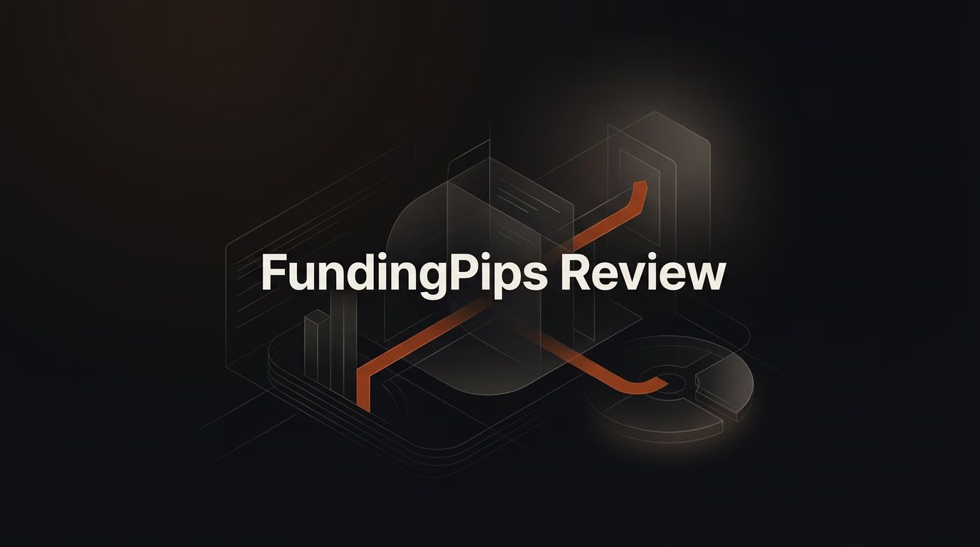 FundingPips Review 2026: An In-Depth Guide - Rules, Payouts, and Discount — Fundingpips review — futures trading platform context, abstract editorial illustration