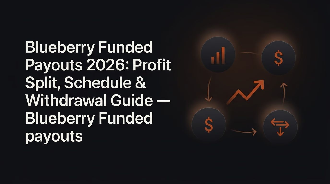 Blueberry Funded Payouts 2026: Profit Split, Schedule & Withdrawal Guide — Blueberry Funded payouts — futures trading platform context, abstract editorial illustration