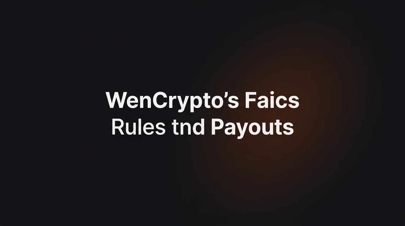 WenCrypto Rules and Payouts 2026: Complete Guide — Wencrypto rules — futures trading platform context, abstract editorial illustration